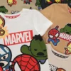 13 Set 5 Áo Thun Trẻ Em George Marvel Avengers – Cotton Mềm