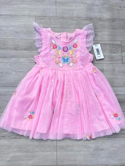 2b9de04f-32ed-4525-b7ba-9cf2425a2955 Đầm Công Chúa Matalan – Hồng Pastel Thêu Hoa