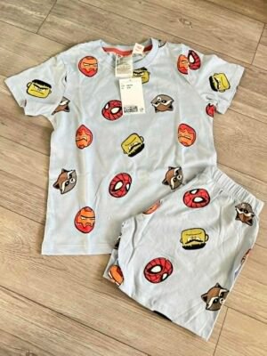 Bộ đồ trẻ em H&M, Họa Tiết Các Siêu Anh Hùng, Size 2-4y