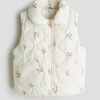 Áo Gile Họa Tiết Hoa H&M Cho Bé
