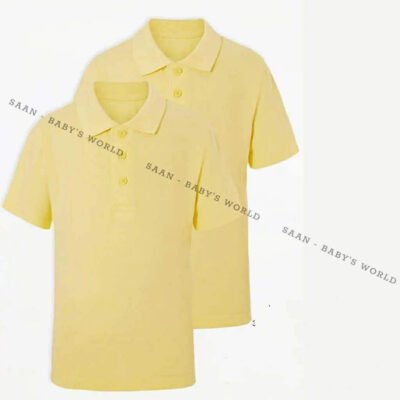 Set Áo Polo Vàng Cho Trẻ Em GEORGE UK