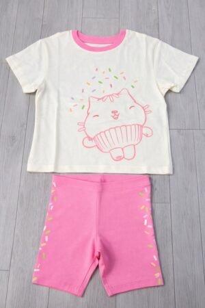 Bộ Đồ In Mèo Cupcake -  H&M UK
