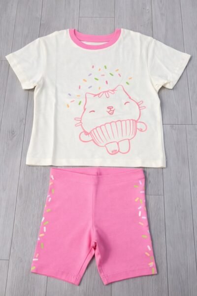 Bộ Đồ In Mèo Cupcake -  H&M UK