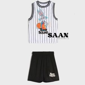 Áo Thể Thao Tune Squad Bugs Bunny - Thương hiệu Sinsay (Xuất xứ: Ba Lan) - Size 7-8Y