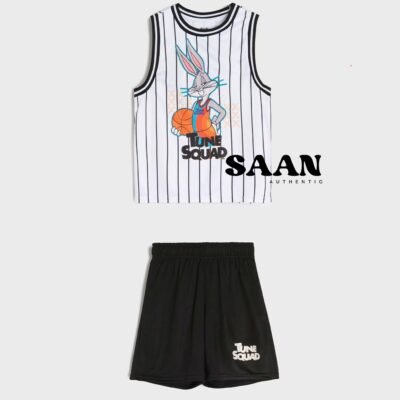 Áo Thể Thao Tune Squad Bugs Bunny - Thương hiệu Sinsay (Xuất xứ: Ba Lan) - Size 7-8Y