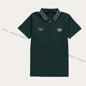 Áo Polo George UK Xanh Đậm, Chữ Ký Và Biểu Tượng Sang Trọng - Size 7-8Y