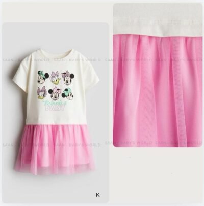 Đầm Hello Minnie & Daisy HM UK Cho Bé Gái – Size 6-8Y