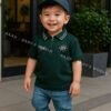 Áo Polo George UK Xanh Đậm, Chữ Ký Và Biểu Tượng Sang Trọng - Size 7-8Y