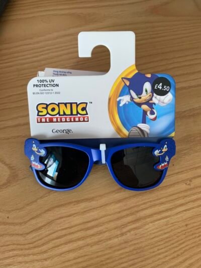 Kính Mát Sonic George UK Cho Trẻ Em – Màu Xanh Dương, Đỏ - Size 3-7Y