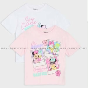 Sinsay Disney Besties Kids T-Shirt – Size 7-8Y