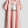 H&M UK Hello Kitty Pink Dress Đầm Suông - Size 6-8Y