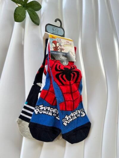 z7916907487807_6ca7d536ceb2c8b444553e359a7e45b7 Marvel Spidey Amazing Friends – 3 Đôi Tất Trẻ Em (UK)- Size 27-30EU