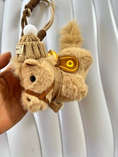 Lovely Plush Animal Bag Charm – Móc Túi Thú Bông (Hàn)