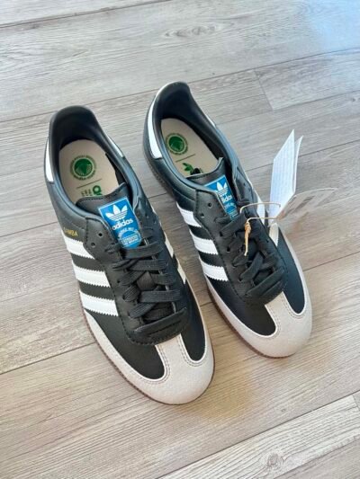Adidas Samba Classic Black/White – Giày Bé Trai 37,5EU/38EU