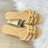 z7917840765349_641f9d58df84c0bcf48fcae5f9526929 Zara Women's Beige Slide Sandals – Size 37