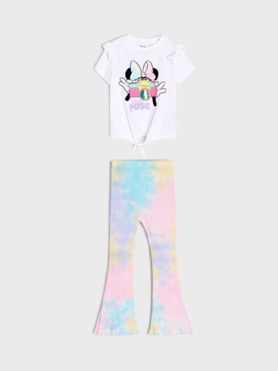 Sinsay Disney Besties Kids Set – Áo + Legging Pastel - Size 3-4Y